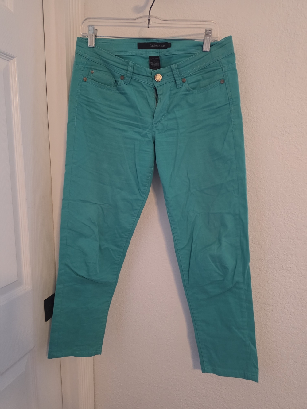 Calvin Klein Teal Women’s Skinny Jeans
